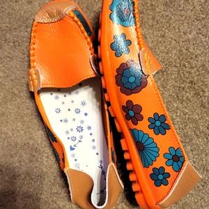 Cute leather loafers